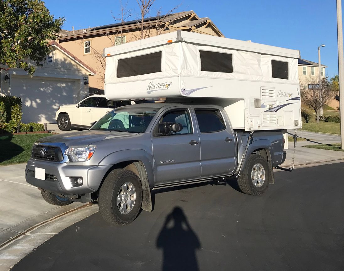 2019 Northstar 600ss pop top camper and 2015 Tacoma